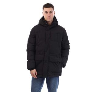 Duck and Cover Mens Fletchley Puffer Jacket / Black